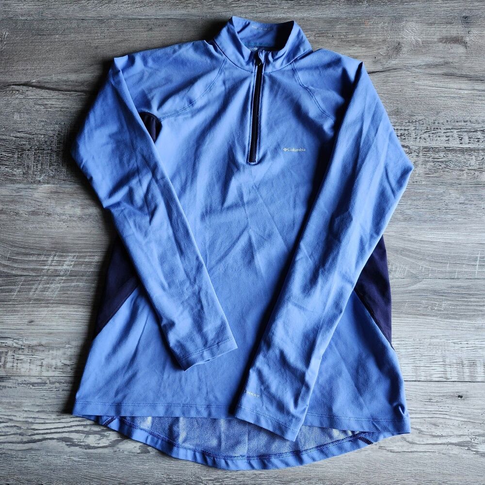 (L) Columbia Omni-Heat half zip jacket